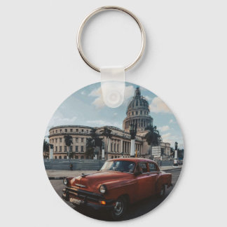 Havanna Kuba Vintage-Klassiker Schlüsselanhänger