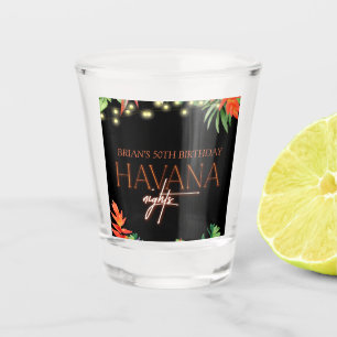 Havanna Nächte, Havanna Nächte Party, Tropisch Schnapsglas