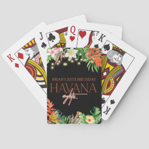 Havanna Nights, Havanna Nights Party, Tropical Spielkarten