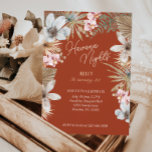 Havanna Nights Tropical Kuban 30. Geburtstag Einladung<br><div class="desc">Genießen Sie Ihre 30. Geburtstagsfeiern mit diesen tropischen Havanna-Abenden kubanische Themeneinladungen! Mit botanischen Elementen sind diese Einladungen boho und tropisch.</div>