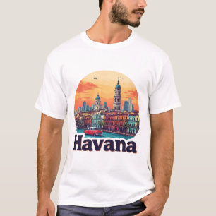 Havanna Vintage Retro Reise T-Shirt