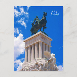 Havanstatue Postkarte