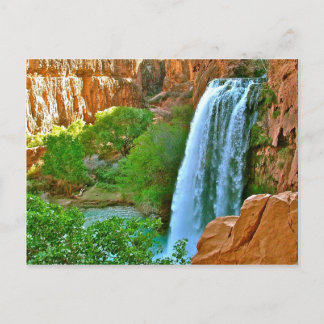 Havasu Falls Canyon Postkarte