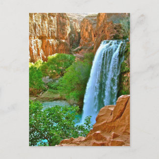 Havasu Falls Canyon Postkarte