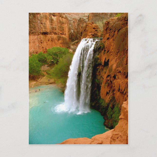 Havasu Falls Postkarte (Vorderseite)
