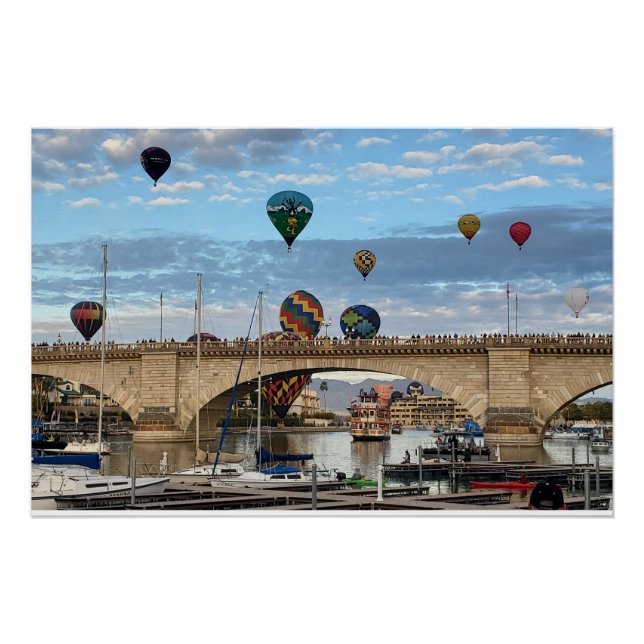 Havasu Hot Air Balloon Festival 2026 Poster (Vorderseite)