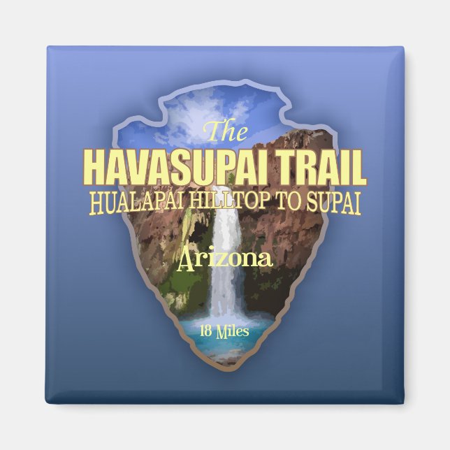 Havasupai Trail (Pfeilspitzen) Magnet (Vorne)