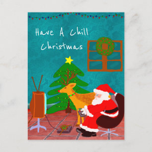 Have A Chill Christmas Postkarte