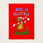 Have A Delicious Christmas 25 December Christmas<br><div class="desc">Have A Delicious Christmas 25 December Christmas. Christmas Day t-shirts, Santa tees, St Nicholas Tops, December Sweats, Germany mugs, North Pole caps, Xmas hoodies, Christmas socks, and Birthdays. Circle Favor Tags. The Colorful designer-fitting outfits are for Festival lovers, Thanksgiving lovers, Christmas Day, Santa Clause, Xmas lovers, romance true love lovers,...</div>