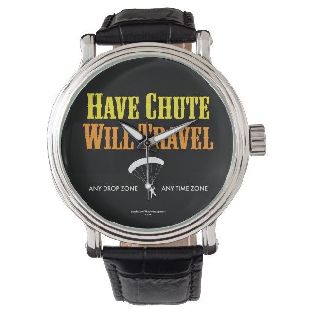 Have Fall Will Travel Armbanduhr (Vorderseite)