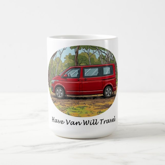 Have Van Will Travel: Van-Leben feiern Kaffeetasse (Mittel)