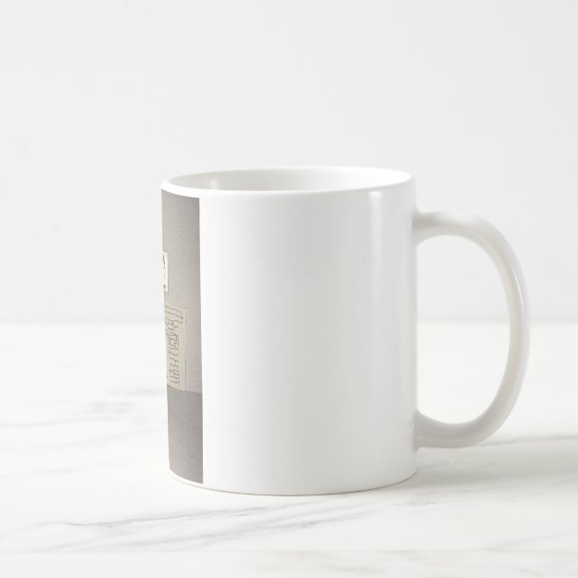 Havel et roseau au-dessus de la tasse de cheminée (Droite)