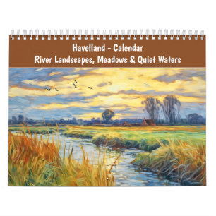Havelland-Kalender – Flusslandschaften, Wiese Kalender