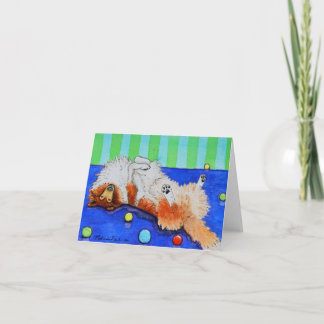 Havin ein Ball 4x6 notecard Karte