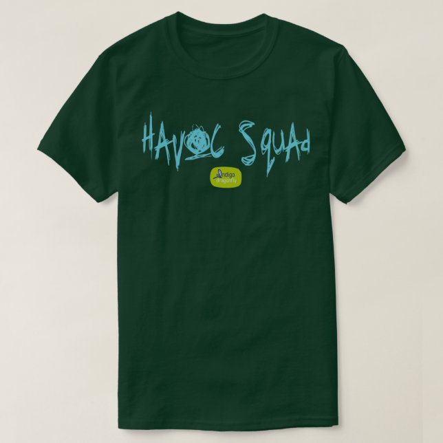 Havoc Squad Turquoise T-Shirt (Design vorne)