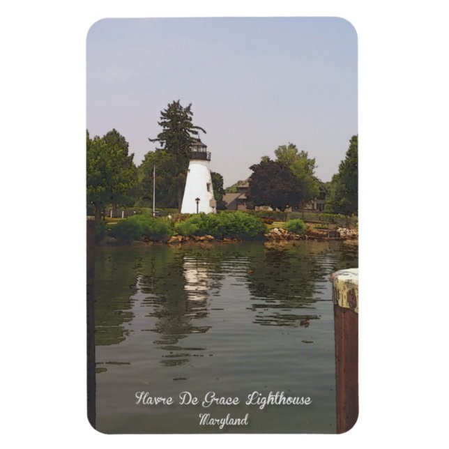 Havre De Grace Lighthouse Magnet (Vertikal)