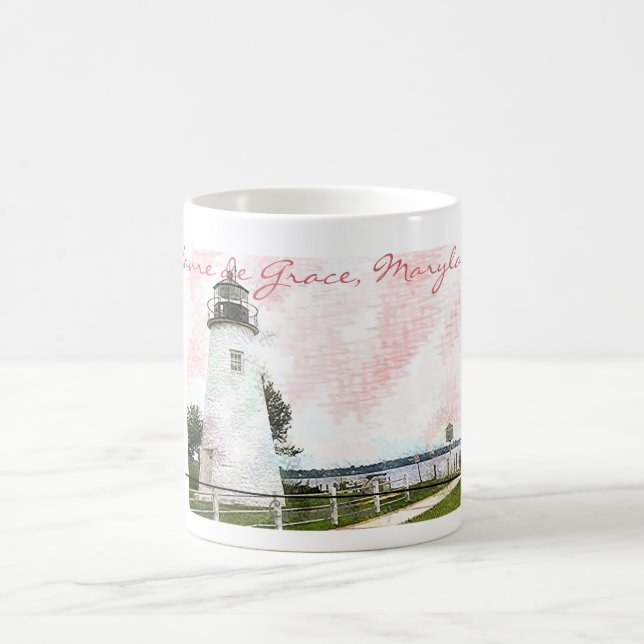 Havre de Grace, Maryland, Übereinstimmungs-Punkt Kaffeetasse (Mittel)