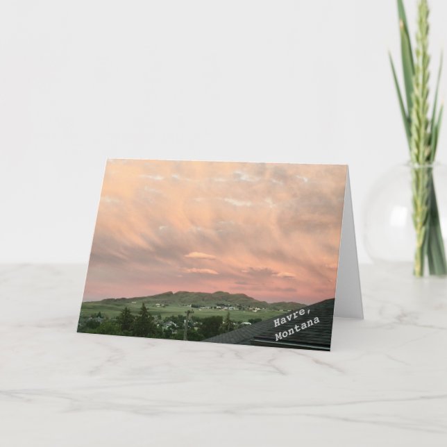 Havre Montana Karte (Vorderseite)