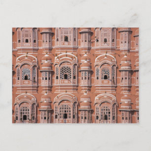 Hawa Mahal (Palast der Winde), Jaipur 2 Postkarte