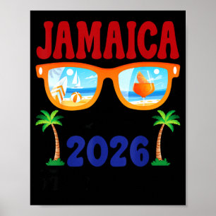 Hawaii 2026 Freunde Reise Urlaub Strand Sonnenbril Poster