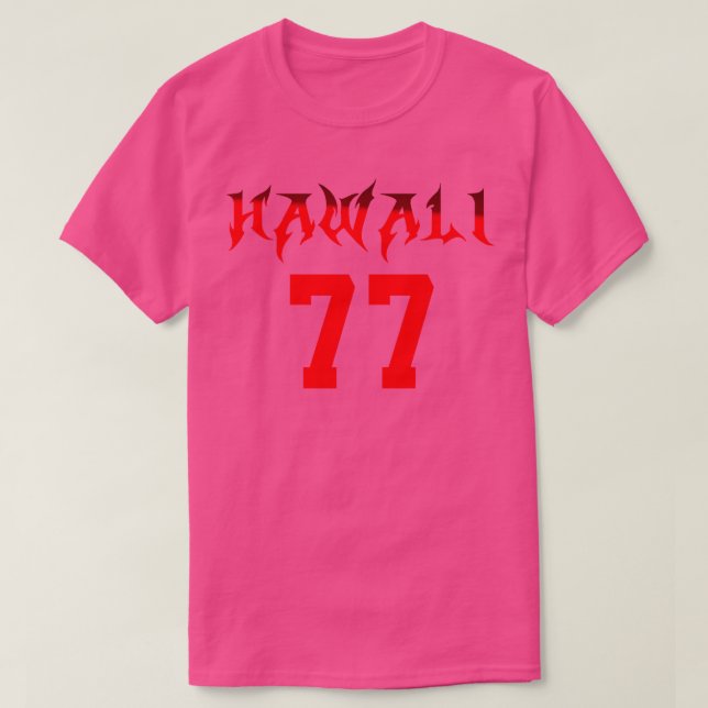 Hawaii 77 TShirt (Design devant)