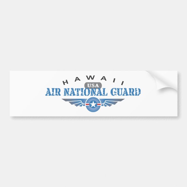 Hawaii Air National Guard Autoaufkleber (Vorne)