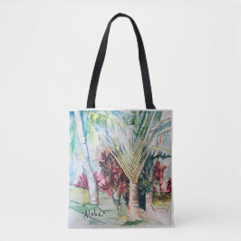 Hawaii "Aloha" All-Over-Print-Tasche, Schulter-Tas Tasche