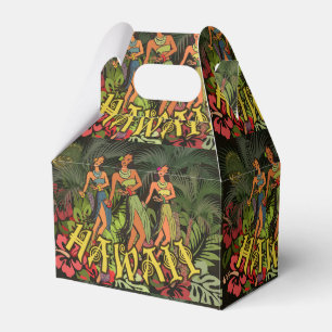 Hawaii Aloha Blume Art Print Geschenkschachtel