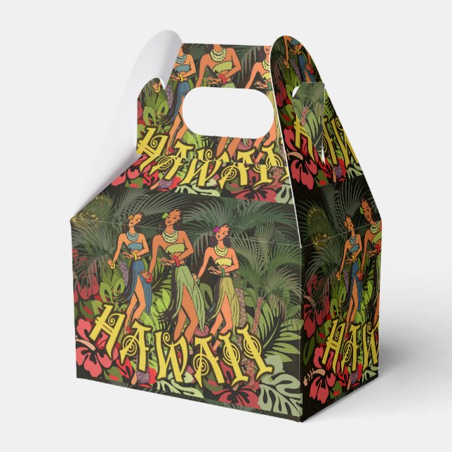 Hawaii Aloha Blume Art Print Geschenkschachtel (Vorderseite)