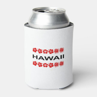 Hawaii Aloha Blume Bands Light Color Dosenkühler