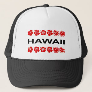 Hawaii Aloha Blume Bands Light Color Truckerkappe