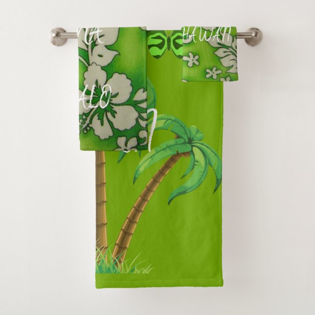 Hawaii Aloha Collection Badetuch Set (Insitu)