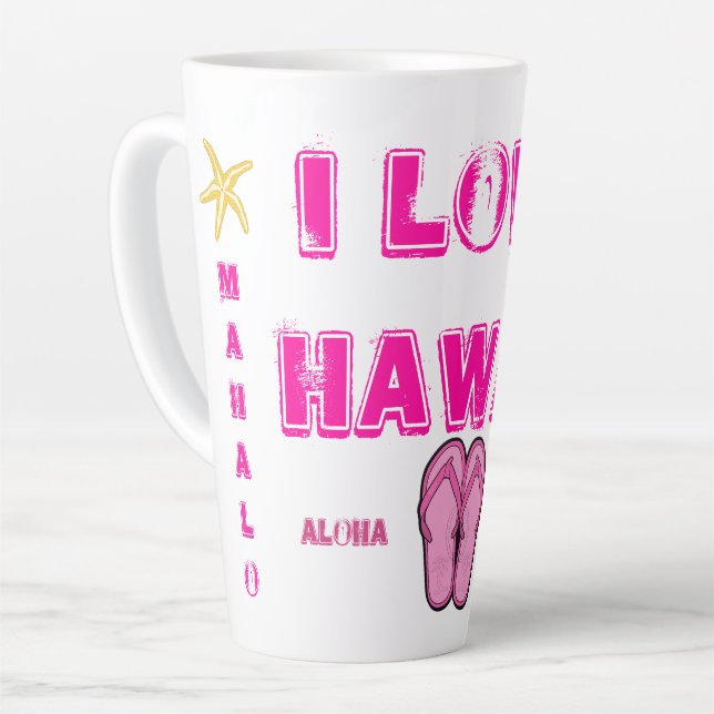 Hawaii Aloha Collection Milchtasse (Linke Ecke)