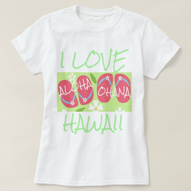 Hawaii Aloha Collection T-Shirt (Design vorne)