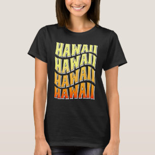Hawaii Aloha Hawaiian Retro Hawaii Insel Familien T-Shirt