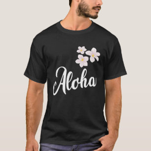 Hawaii Aloha Hibiskus Hawaiianisches Party Pullove T-Shirt