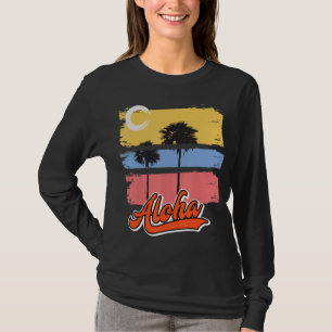 Hawaii Aloha Hibiskus Hawaiianisches Party T-Shirt