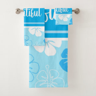 Hawaii-Aloha-Sammlung Badhandtuch Set