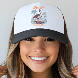 Hawaii Aloha State Tropical Goose Truckerkappe