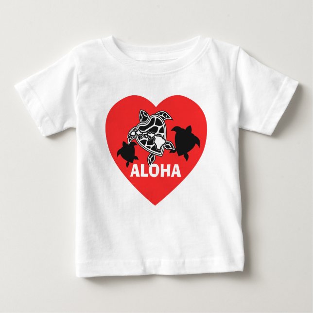 Hawaii Aloha Turtle Shirt (Vorderseite)