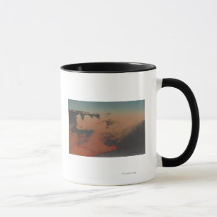 Hawaii - Ansicht von Kilauea Vulkan in ha Tasse