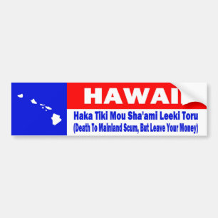 HAWAII AUTOAUFKLEBER