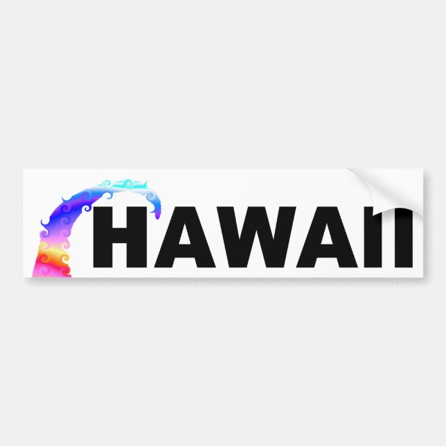 Hawaii Autoaufkleber (Vorne)