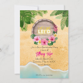 Hawaii Bachelorette Party Einladung