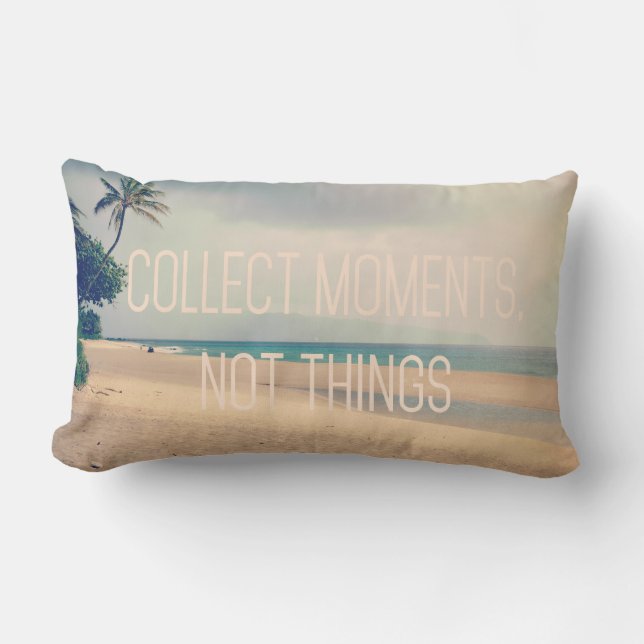 Hawaii Beach Collect Moments Pillow Lendenkissen (Vorderseite)