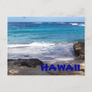 Hawaii Beach Postcard Postkarte