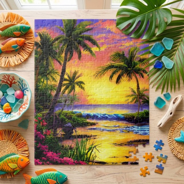Hawaii Beach Scenery Jigsaw Puzzle (Von Creator hochgeladen)