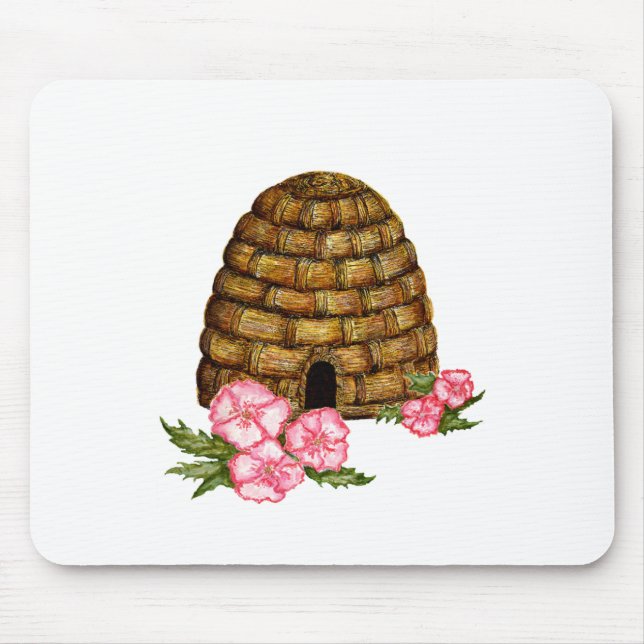 Hawaii-Bienenstock Mousepad (Vorne)
