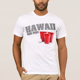 Hawaii-Bier Pong T - Shirt
