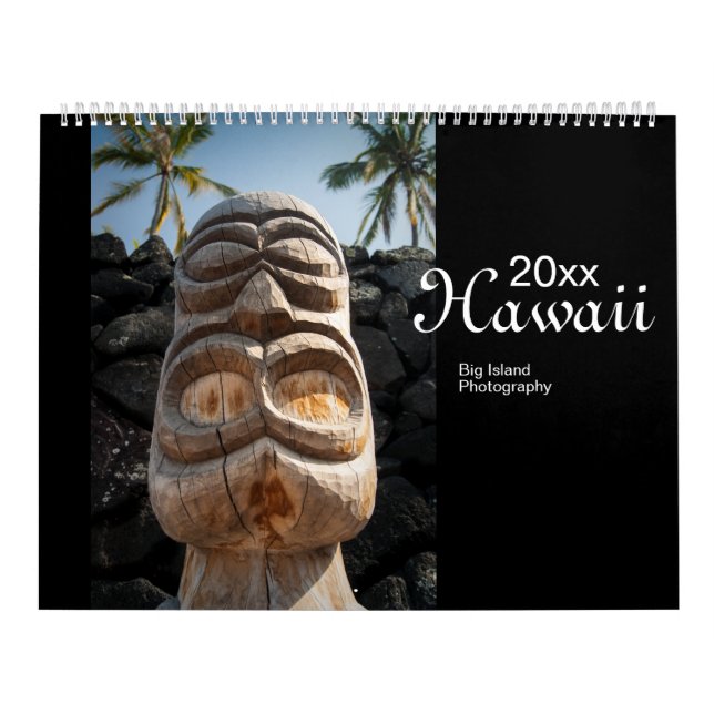 Hawaii Big Island Scenic Travel Photography 2023 Kalender (Titelbild)